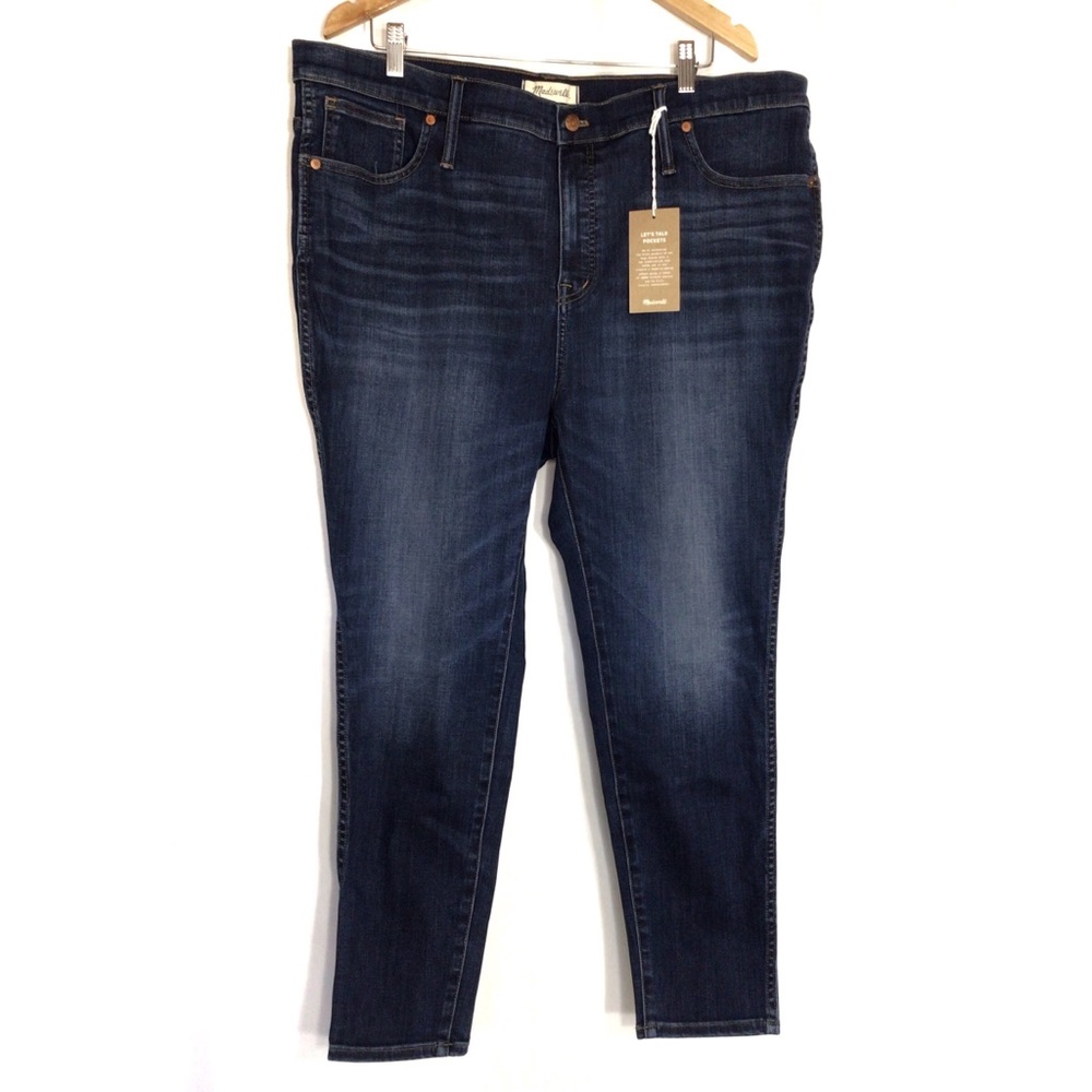 Madewell Plus Size 10” High-Rise Skinny Jeans Size 35 Petite